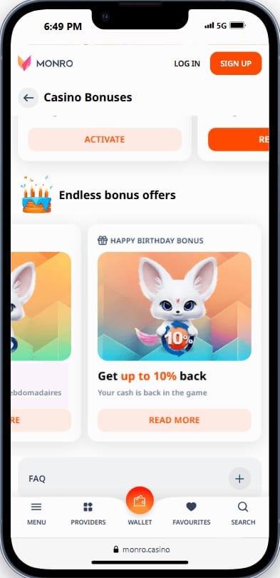 Gambling info site - Monro Casino